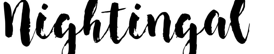 Nightingale font